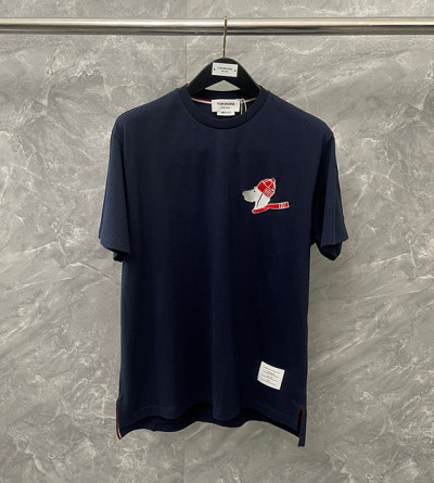 톰브라운 퍼피 자수 반팔