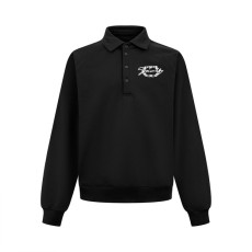 지방시 자수 긴팔 폴로