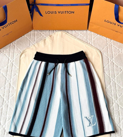 루이비통 스트라이프 니트 반바지