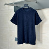 루이비통 네이비 코튼 혼방 반팔