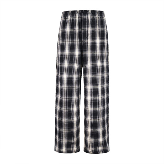 발렌시아가 체크 팬츠