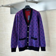 루이비통 자카드 가디건