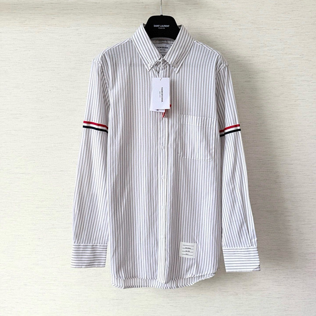 톰브라운 스트라이프 셔츠