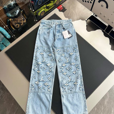 루이비통 워싱 데님 팬츠