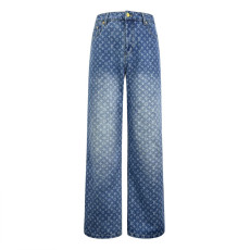 루이비통 자카드 데님 팬츠