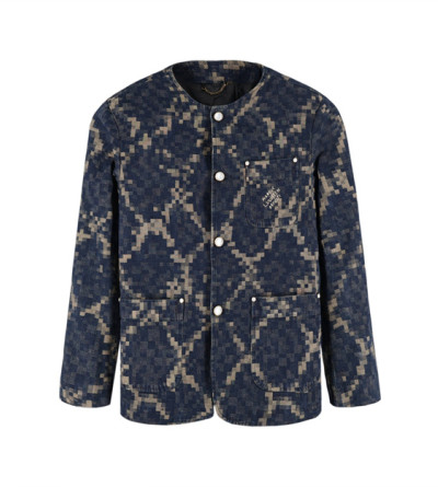 루이비통 파이톤 데님 자켓