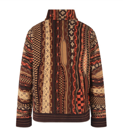 루이비통 콜라보 반집업 니트