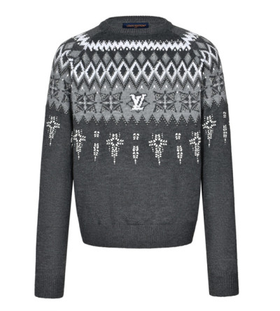 루이비통 스키 라운드 니트