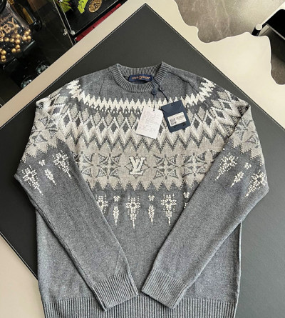 루이비통 스키 라운드 니트