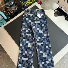 루이비통 모자이크 데님 팬츠