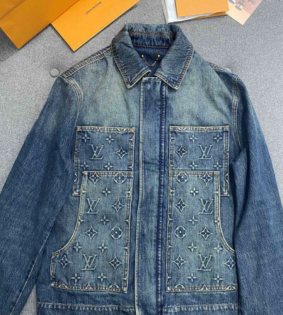 루이비통 카고 데님 자켓