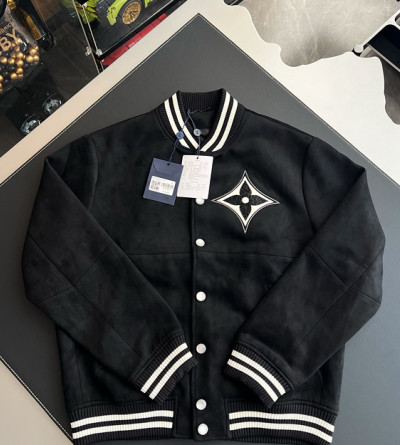 루이비통 로고 야구 자켓