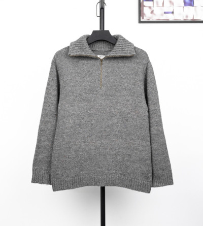 메종마르지엘라 울혼방 반집업 니트