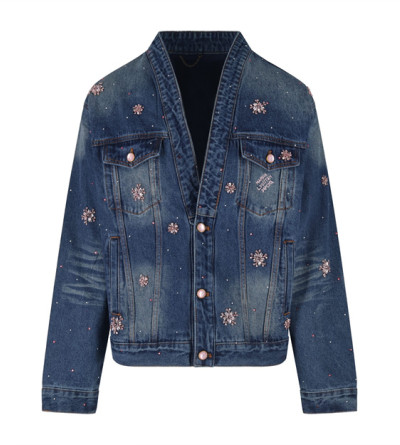 루이비통 큐빅 데님 자켓