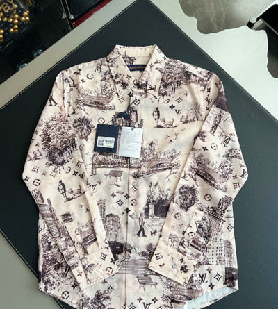 루이비통 프린팅 셔츠