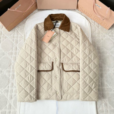 미우미우 퀄팅 자켓