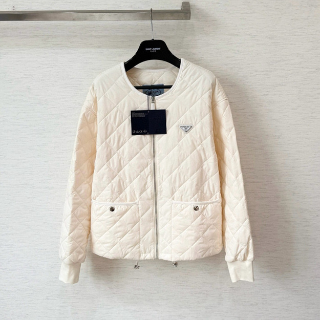 프라다 퀼팅 자켓