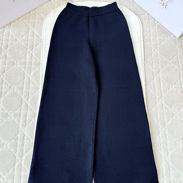 디올 리버시블 니트 팬츠