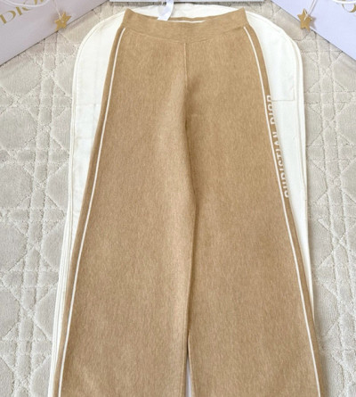 디올 리버시블 니트 팬츠