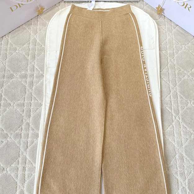 디올 리버시블 니트 팬츠