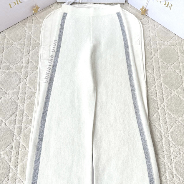 디올 리버시블 니트 팬츠