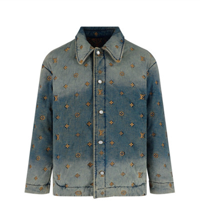루이비통 구제 데님 자켓