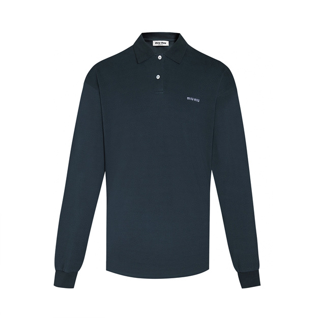 미우미우 피케 폴로 긴팔