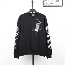 오프화이트 프린트 맨투맨