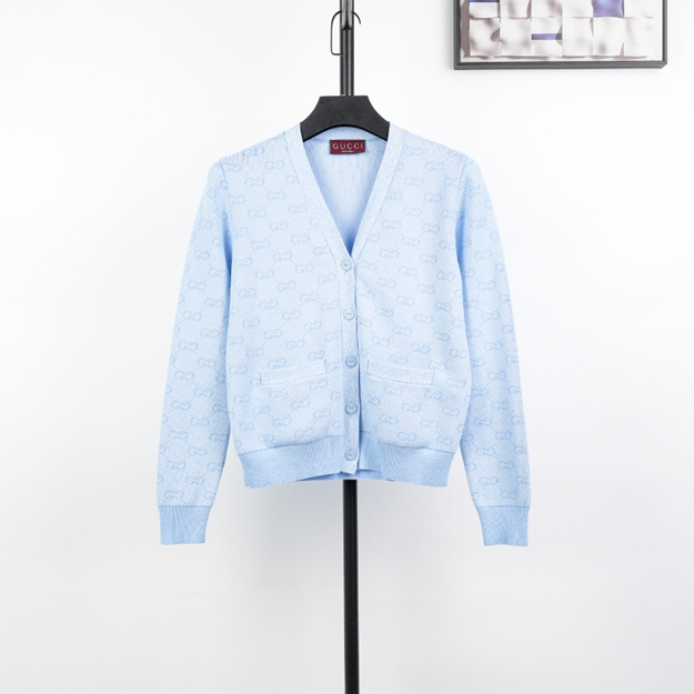 구찌 자카드 가디건