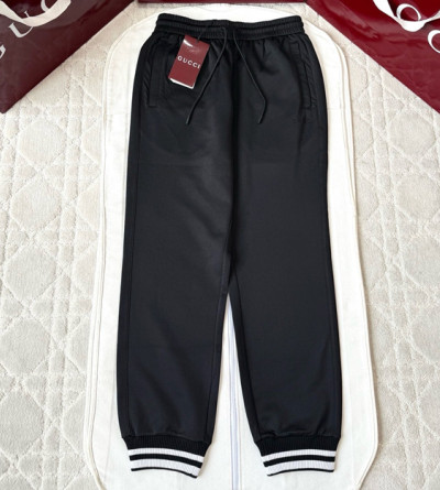 구찌 로고 자수 팬츠