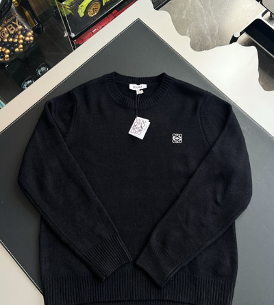 로에베 자수 로고 니트