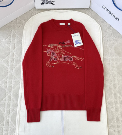 버버리 자수 니트