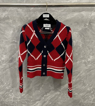 톰브라운 울 숏 가디건