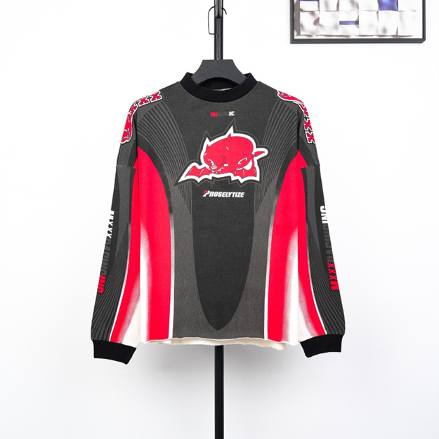 세인트미카엘 프린트 긴팔