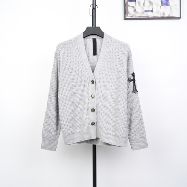크롬하츠 캐시미어 혼방 가디건