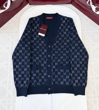구찌 자카드 가디건
