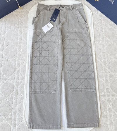 디올 체크 팬츠