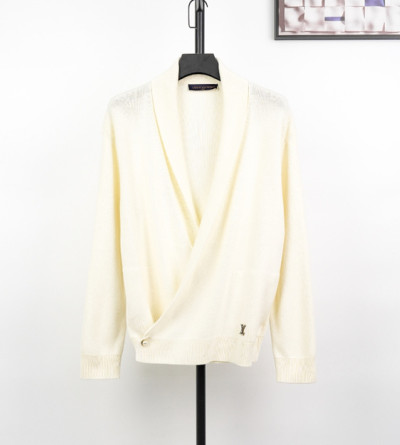 루이비통 울 혼방 가디건