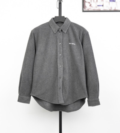 미우미우 스몰로고 셔츠