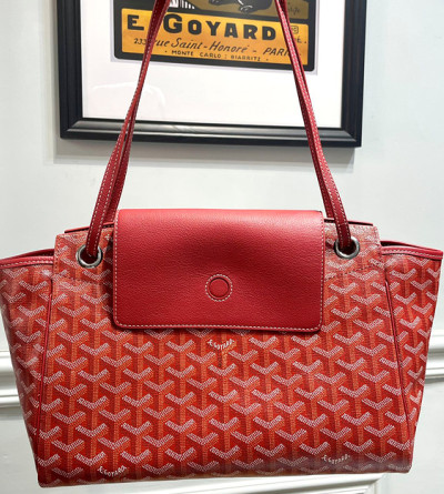 고야드 루에트 PM 블랙 숄더백