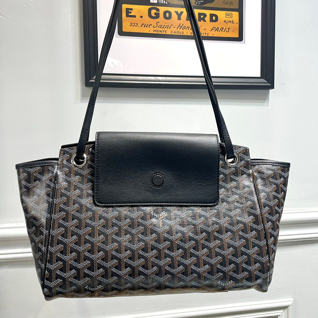 고야드 루에트 PM 블랙 숄더백