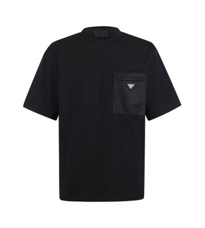 프라다 포켓 라운드 반팔