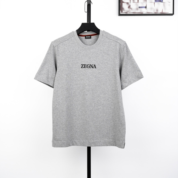 제냐 로고 반팔