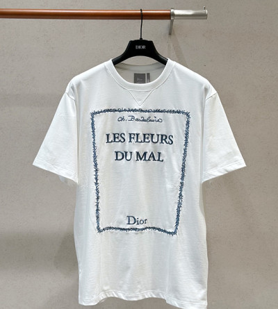 디올 자수 반팔