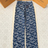 루이비통 자카드 데님 팬츠