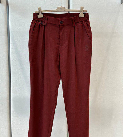 브루넬로쿠치넬리 린넨 팬츠