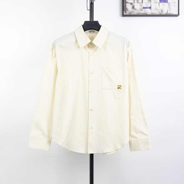 로에베 자수 셔츠