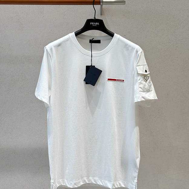 프라다 레드라벨 포켓 반팔