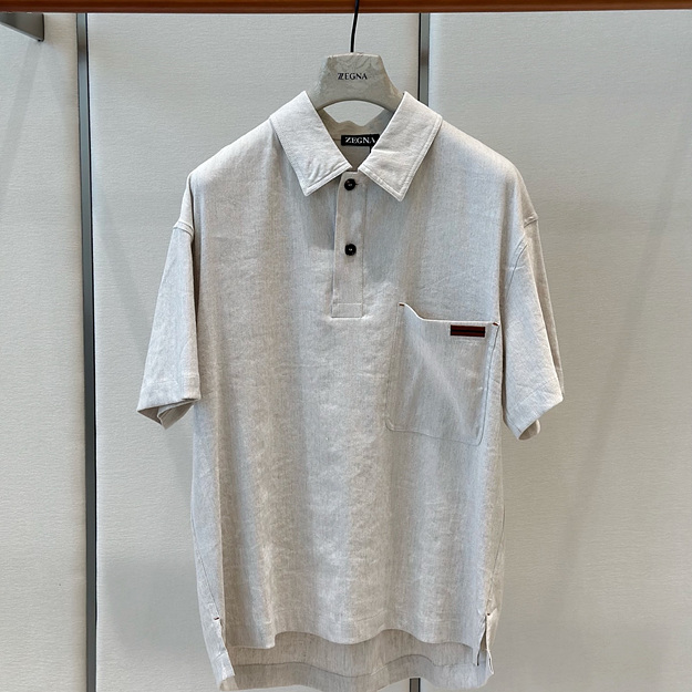 제냐 린넨 폴로 반팔