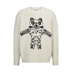 로에베 자수 니트